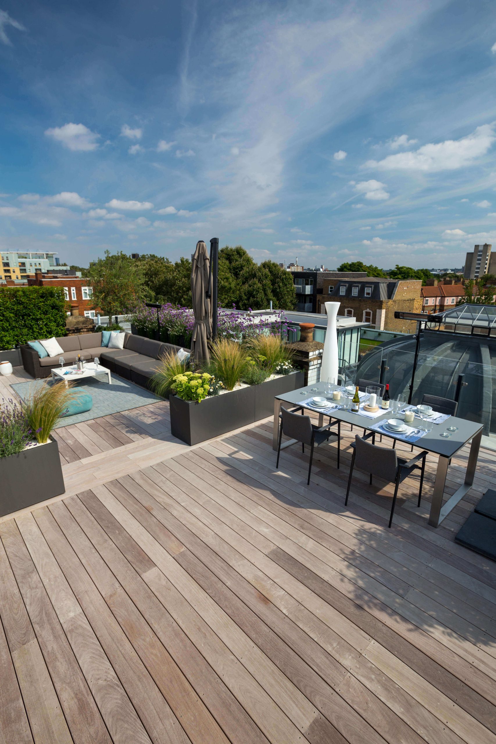 Roof Terrace Garden Builders Esher KT10